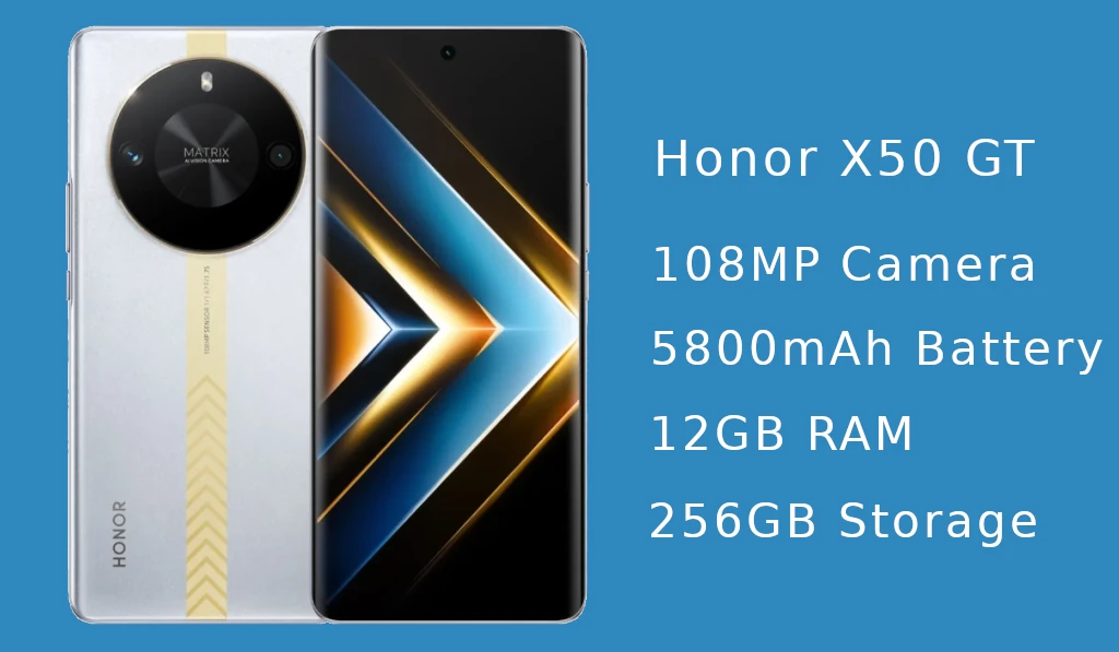 Honor X50 GT Camera and Battery
