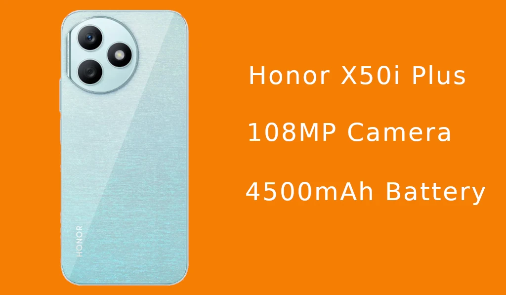 Honor X50i Plus Camera