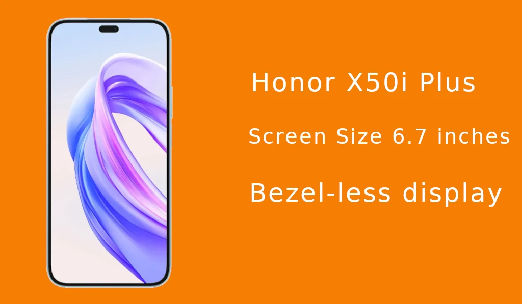 Honor X50i Plus Display