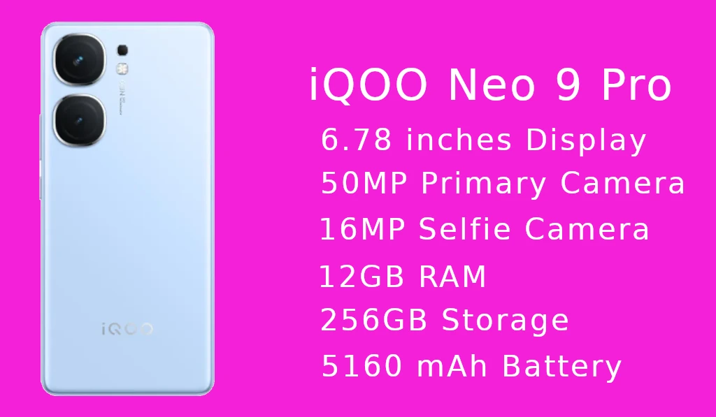 iQOO Neo 9 Pro Camera
